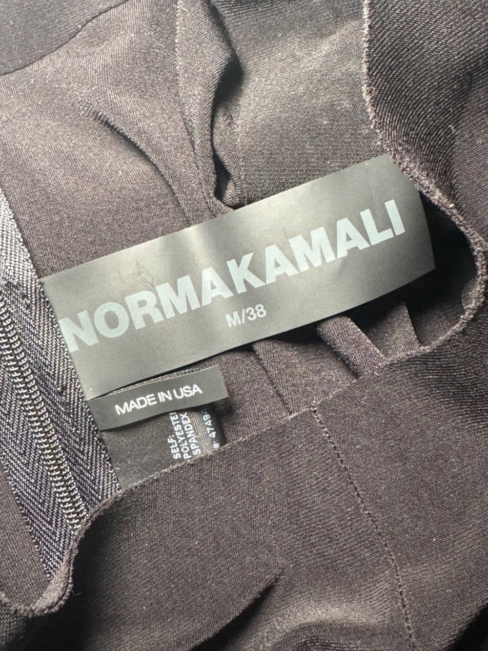 Norma Kamali Gunmetal Stud Sleeveless Jumpsuit - Picture 7 of 9